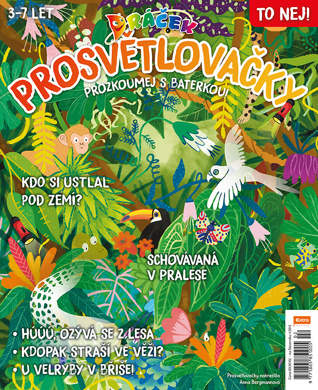 Dráček: Prosvětlovačky 2022 (džungle)