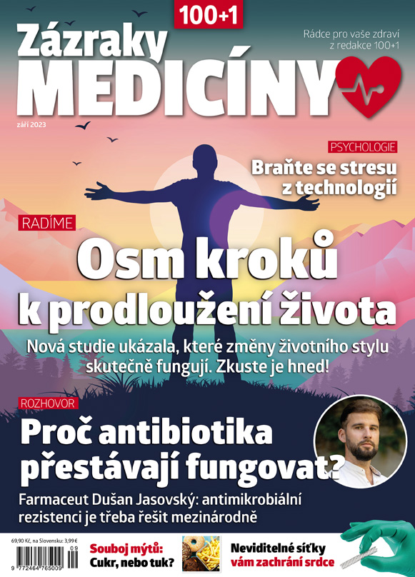Zázraky medicíny 9/2023 - Osm kroků k prodloužení života
