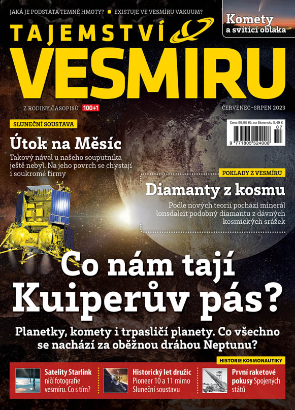 Tajemství vesmíru 7-8/2023 - Co nám tají Kuiperův pás?