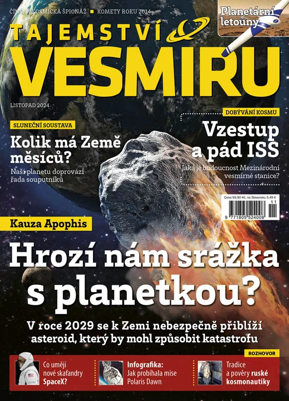 Tajemství vesmíru 11/2024 - Hrozí nám srážka s planetkou?