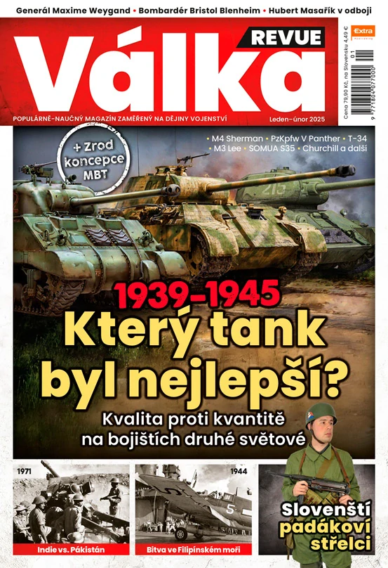 Válka Revue 1-2/2025 - Který tank byl nejlepší?