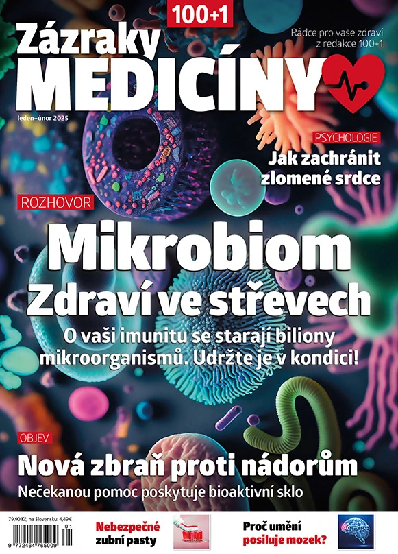 Zázraky medicíny 1-2/2025 - Mikrobiom: Zdraví ve střevech