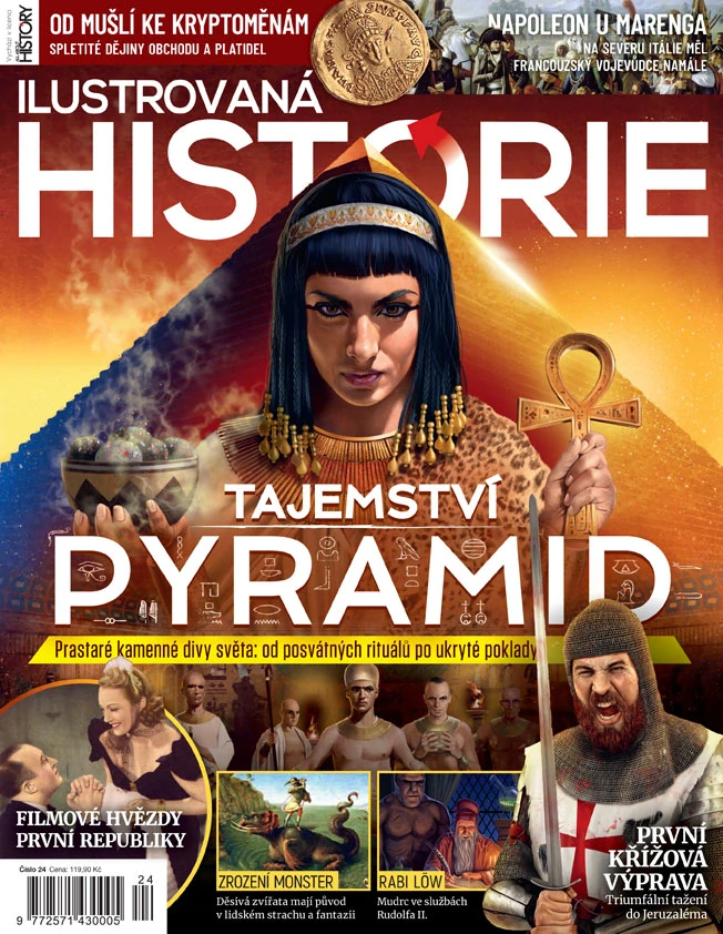 Ilustrovaná historie - Tajemství pyramid (č. 24)