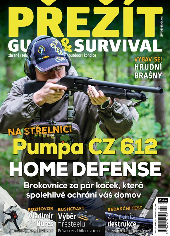 Přežít 7-8/2025 - Pumpa CZ 612 HOME DEFENSE