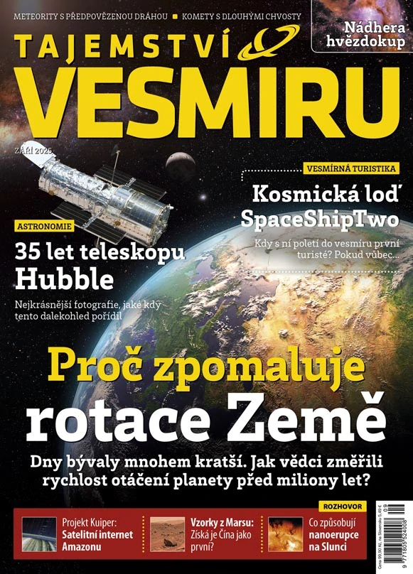Tajemství vesmíru 9/2025 - Proč zpomaluje rotace Země