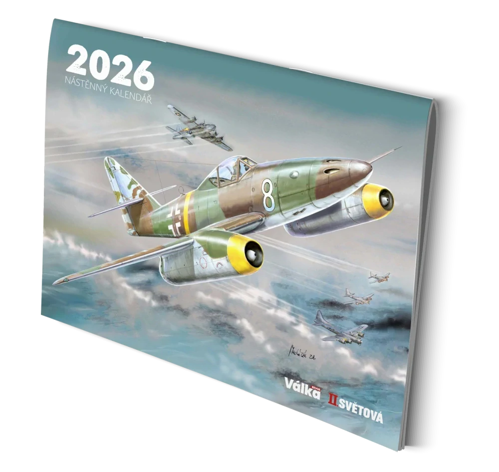 Nástěnný kalendář na rok 2026 (Military)
