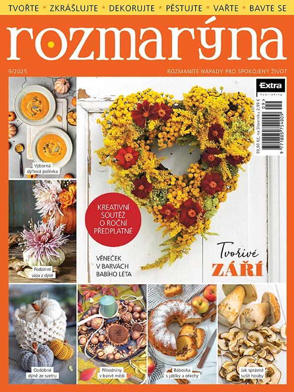 Rozmarýna 9/2025 - Tvořivé září