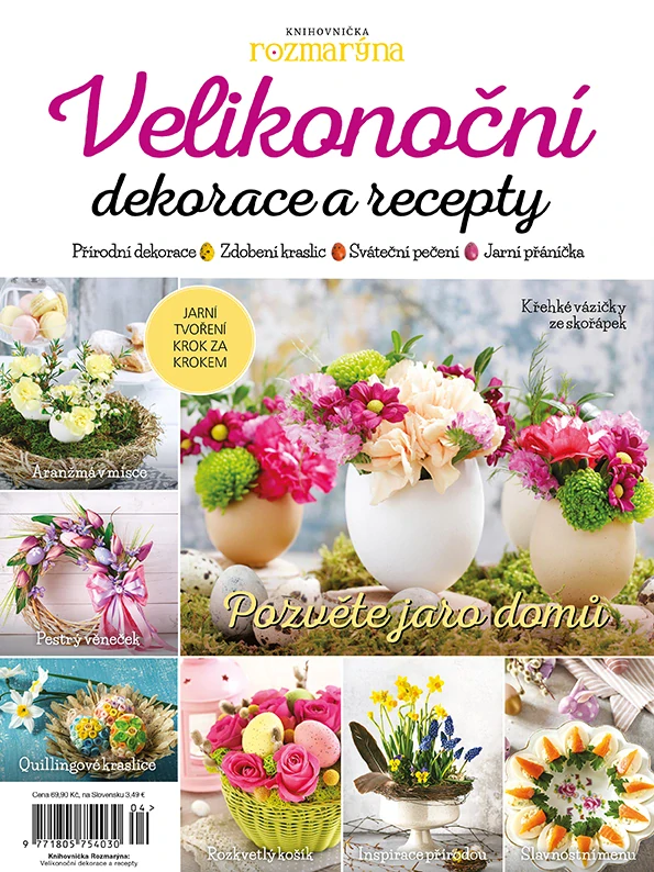 Knihovnička Rozmarýna - Velikonoční dekorace a recepty