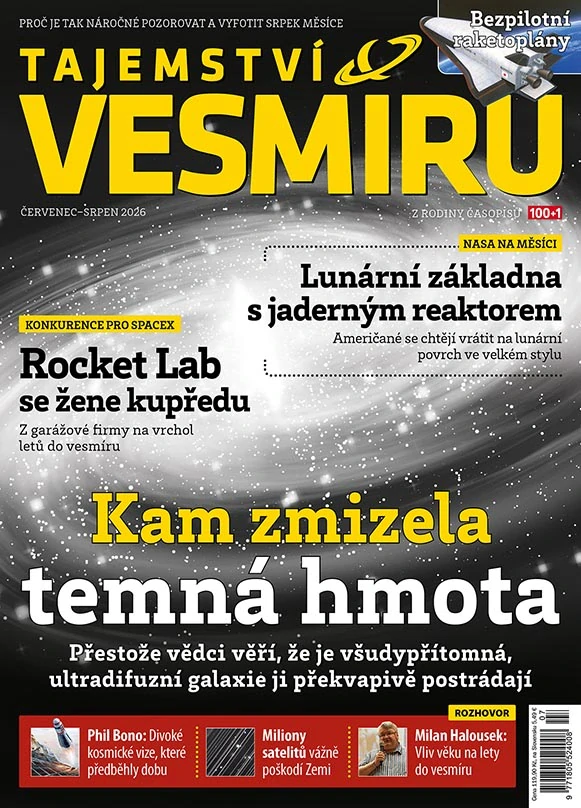 Tajemství vesmíru 7-8/2026 - Kam zmizela temná hmota