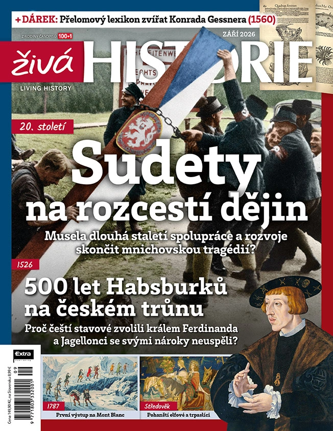 Živá historie 9/2026 - Sudety na rozcestí dějin