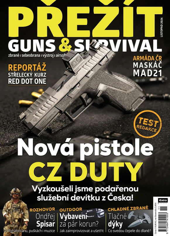 Přežít 11/2026 - Nová pistole CZ DUTY