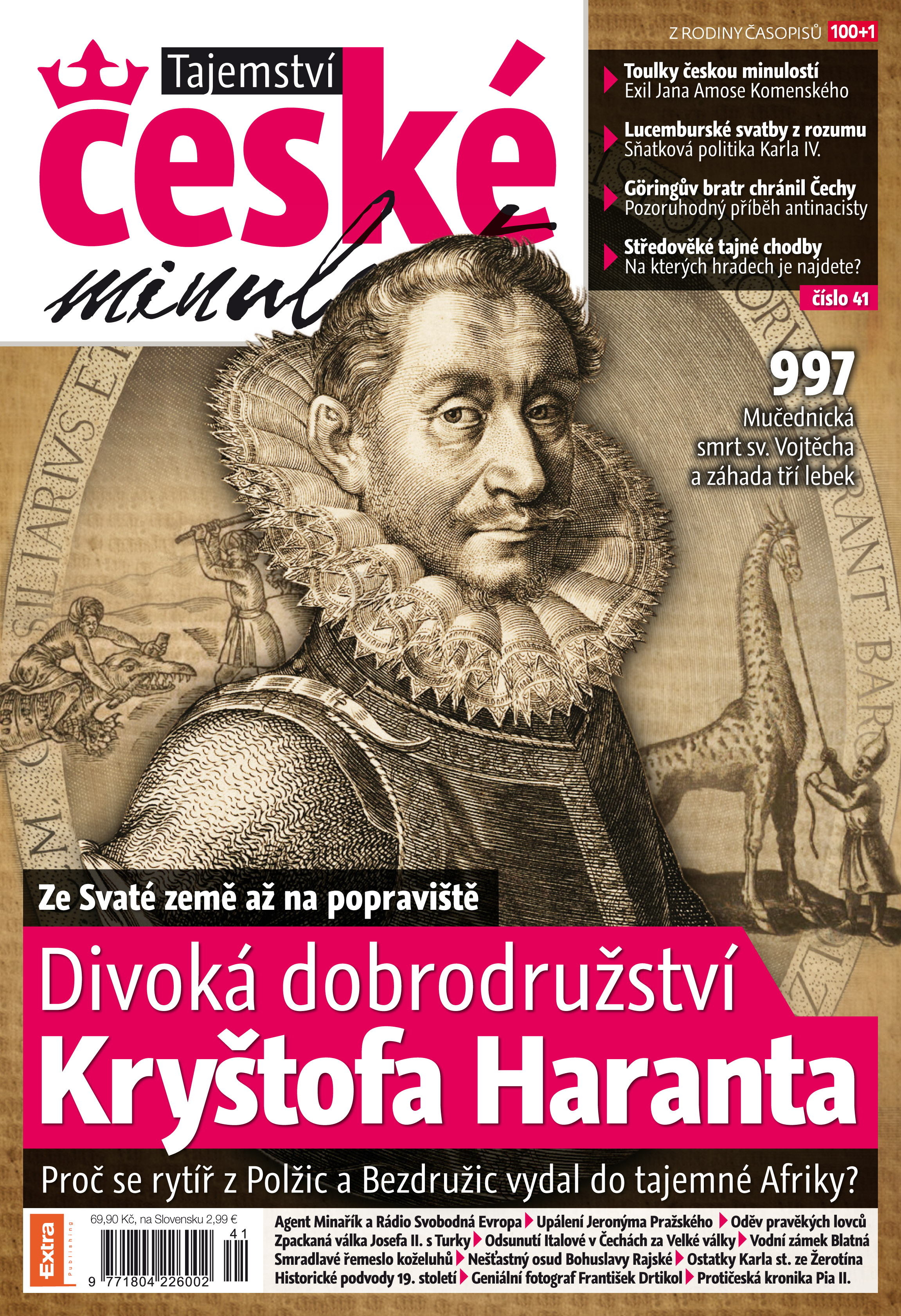 Tajemství české minulosti 6/2015 (41) - Divoká dobrodružství Kryštofa Haranta