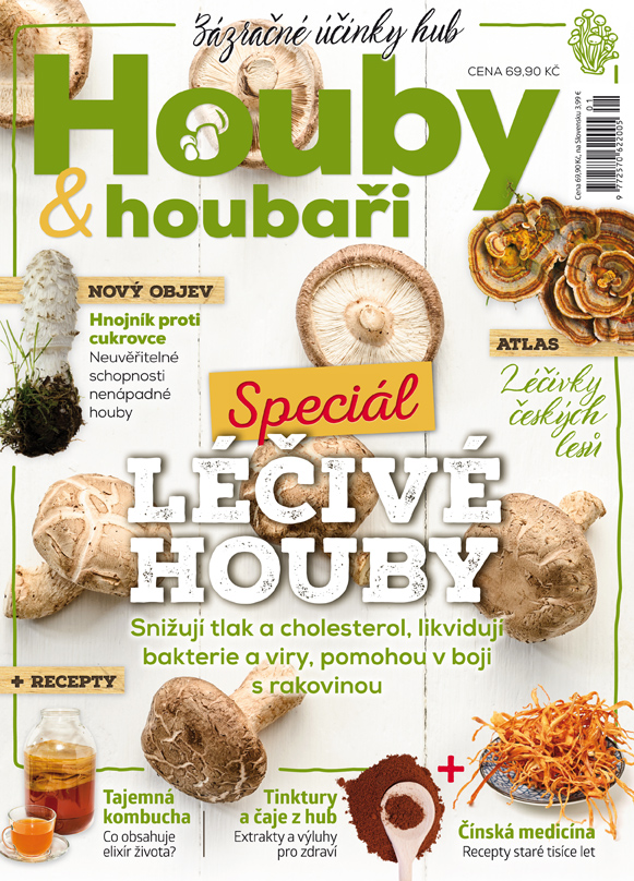 Houby a houbaři 1-2/2018 - Speciál: Léčivé houby