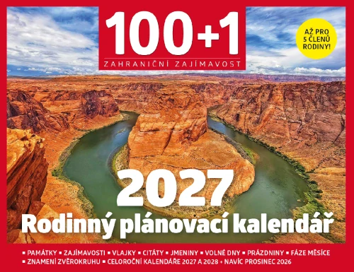 Rodinný plánovací kalendář na rok 2027 (100+1)