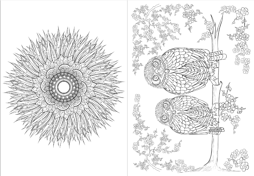 Protistresové Vymalovánky č. 4