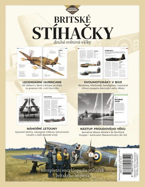 Britské stíhačky 2. světové války