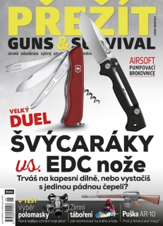 Přežít 1-2/2021 - Švýcaráky vs. EDC nože