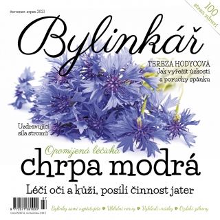 Bylinkář červenec-srpen 2021 - Opomíjená léčivka chrpa modrá
