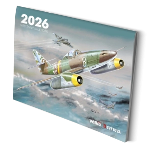 Nástěnný kalendář na rok 2026 (Military)