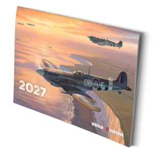 Nástěnný kalendář na rok 2027 (Military)